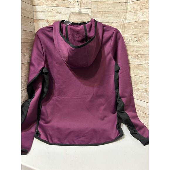 Nike Hoodie Therma Fit Jacket Womens Medium Purple Plum Strawberry Magenta EUC - Picture 5 of 5